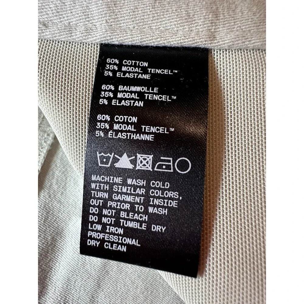 AWAY Travel MSRP $135‎ The Staple Pant Sand (Light Tan) Men's SIZE 44 NWT